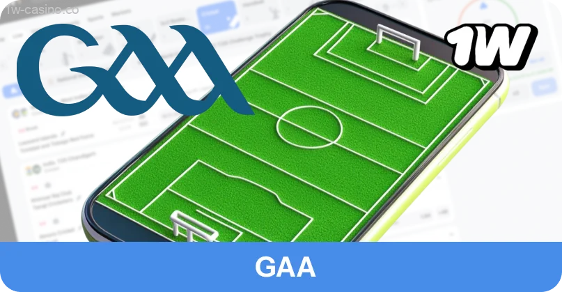 Bet on inter-county Gaelic football and hurling with live odds on 1w!