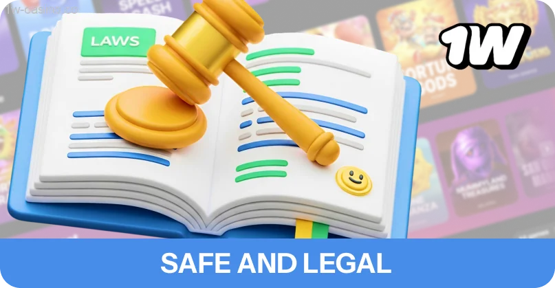 Play securely on 1w, licensed and fully protected!