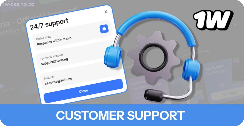 Access 24/7 multilingual customer support on 1w!