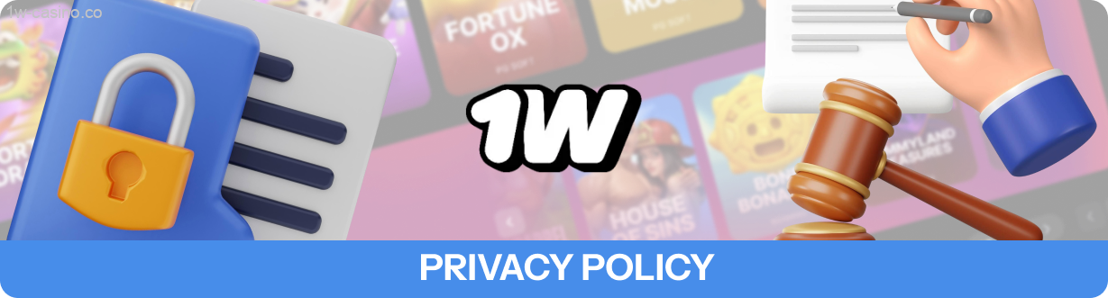 1w handles information from users who visit the website